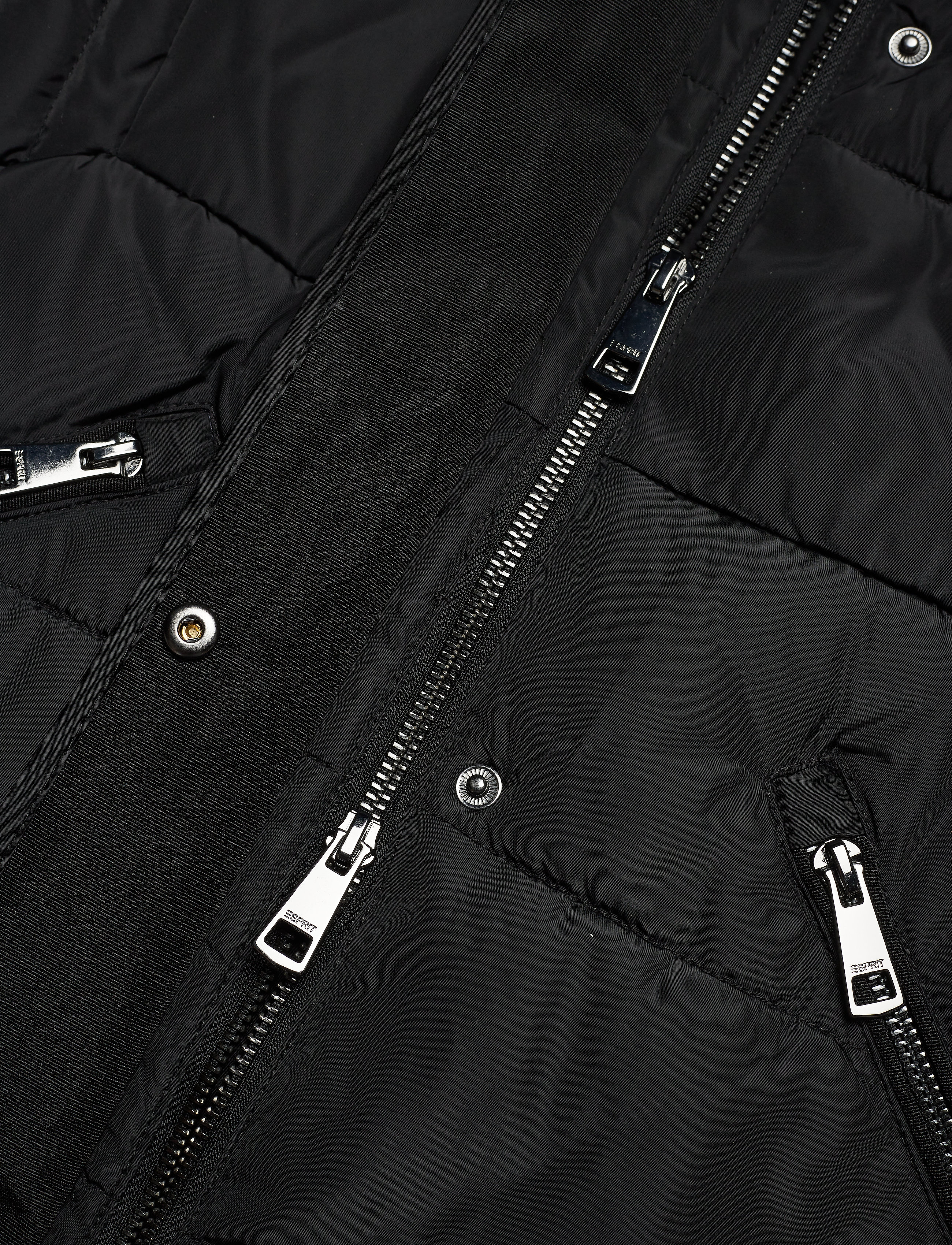 Esprit Casual - Coat with 3M™ Thinsulate™ filling - black - 5