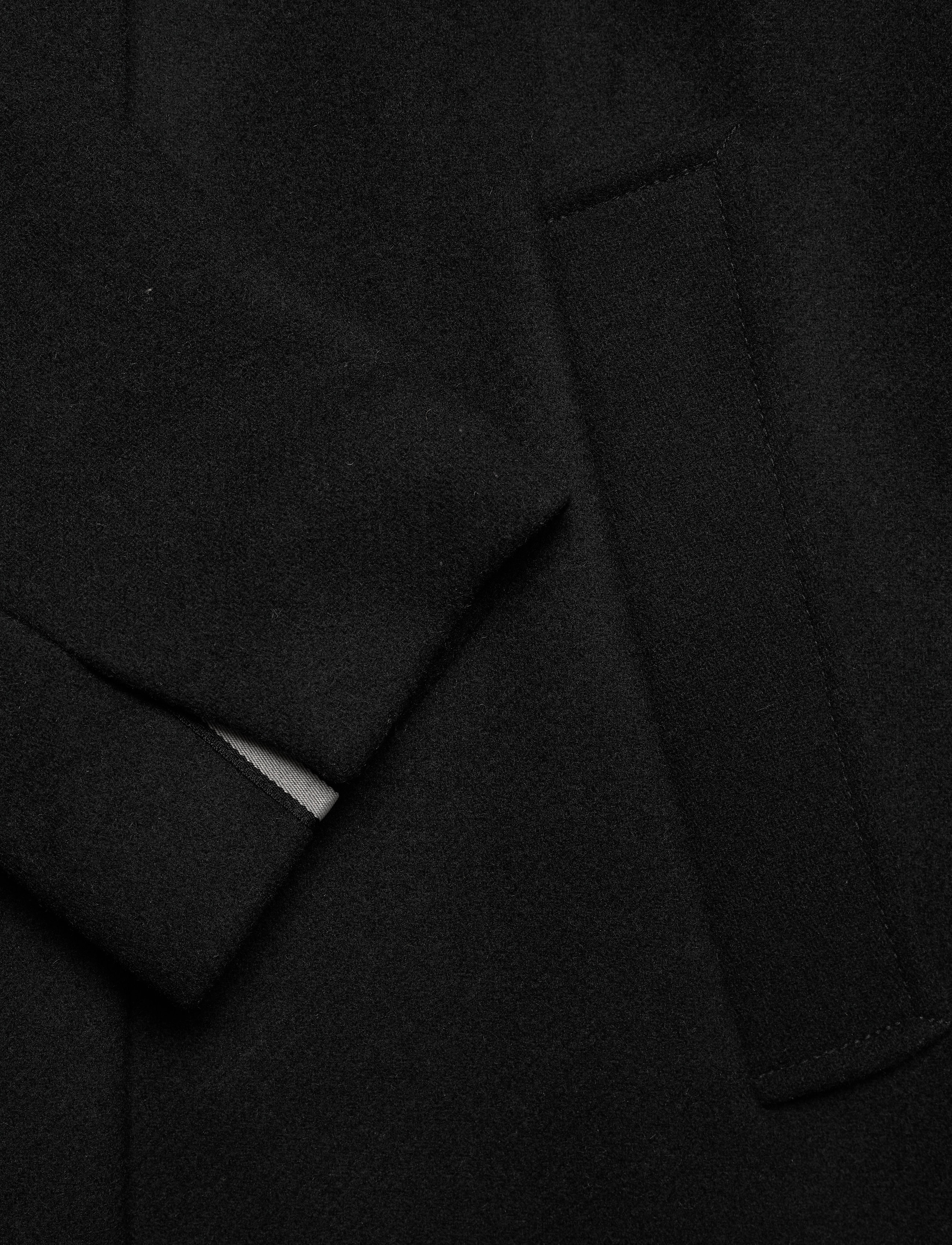 Esprit Casual - Recycled: wool blend coat - black - 5