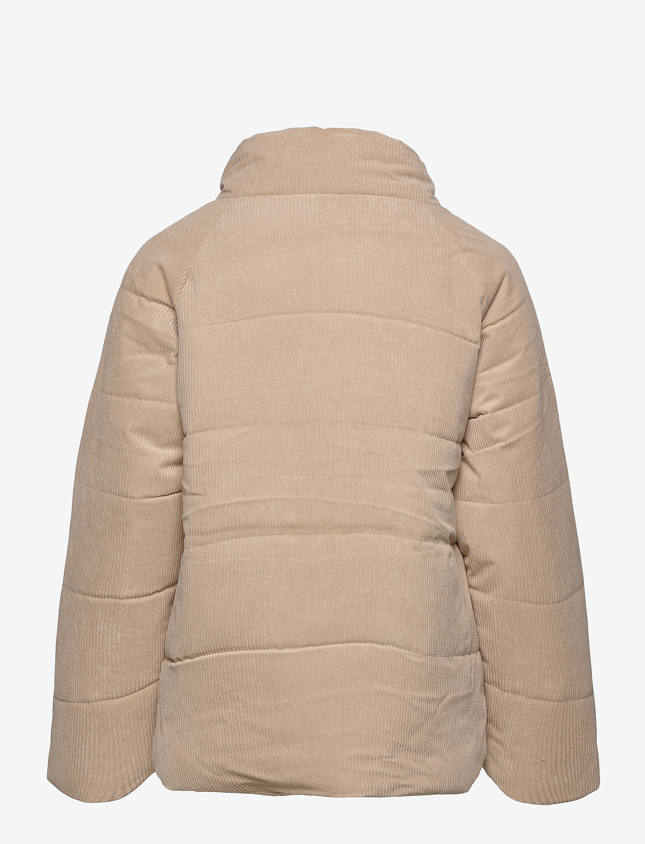 Esprit Casual - Padded, quilted corduroy jacket - sand - 2