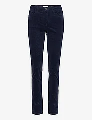 Esprit Casual - Mid-rise corduroy trousers - skinny jeans - navy - 0