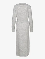Esprit Casual - Belted midi dress, wool blend - strikkjoler - light grey 5 - 1