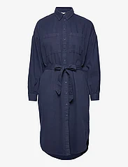 Esprit Casual - Shirt dress with belt - hemdkleider - navy - 0