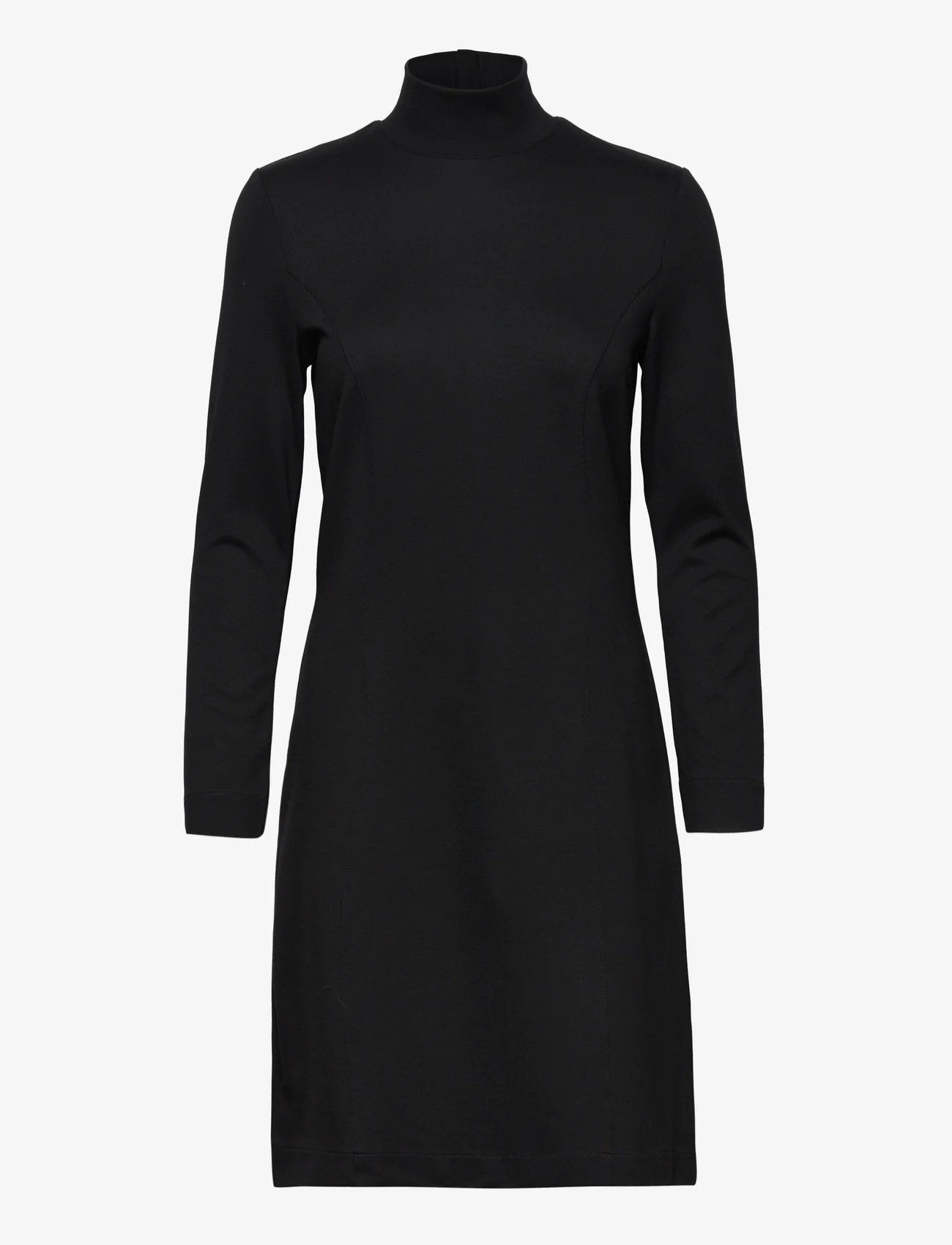 Esprit Casual - Punto jersey dress - strikkjoler - black - 0