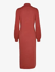 Esprit Casual - Polo-neck dress - sukienki dzianinowe - terracotta - 1