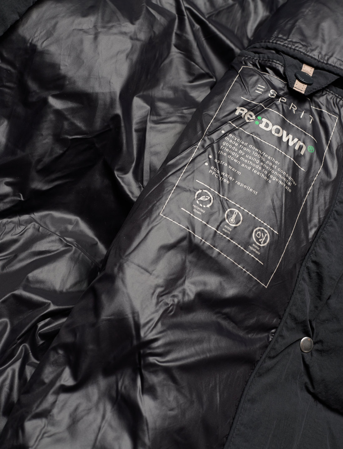 Esprit Casual Long Puffer Coat jackets coats shop at Booztlet