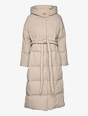Esprit Casual - Long puffer coat - wintermäntel - light taupe - 0