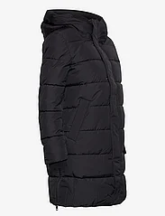 Esprit Casual - Quilted coat with rib knit details - wintermäntel - black - 3