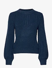 Esprit Casual - Cable knit jumper, wool blend - neulepuserot - petrol blue 5 - 0