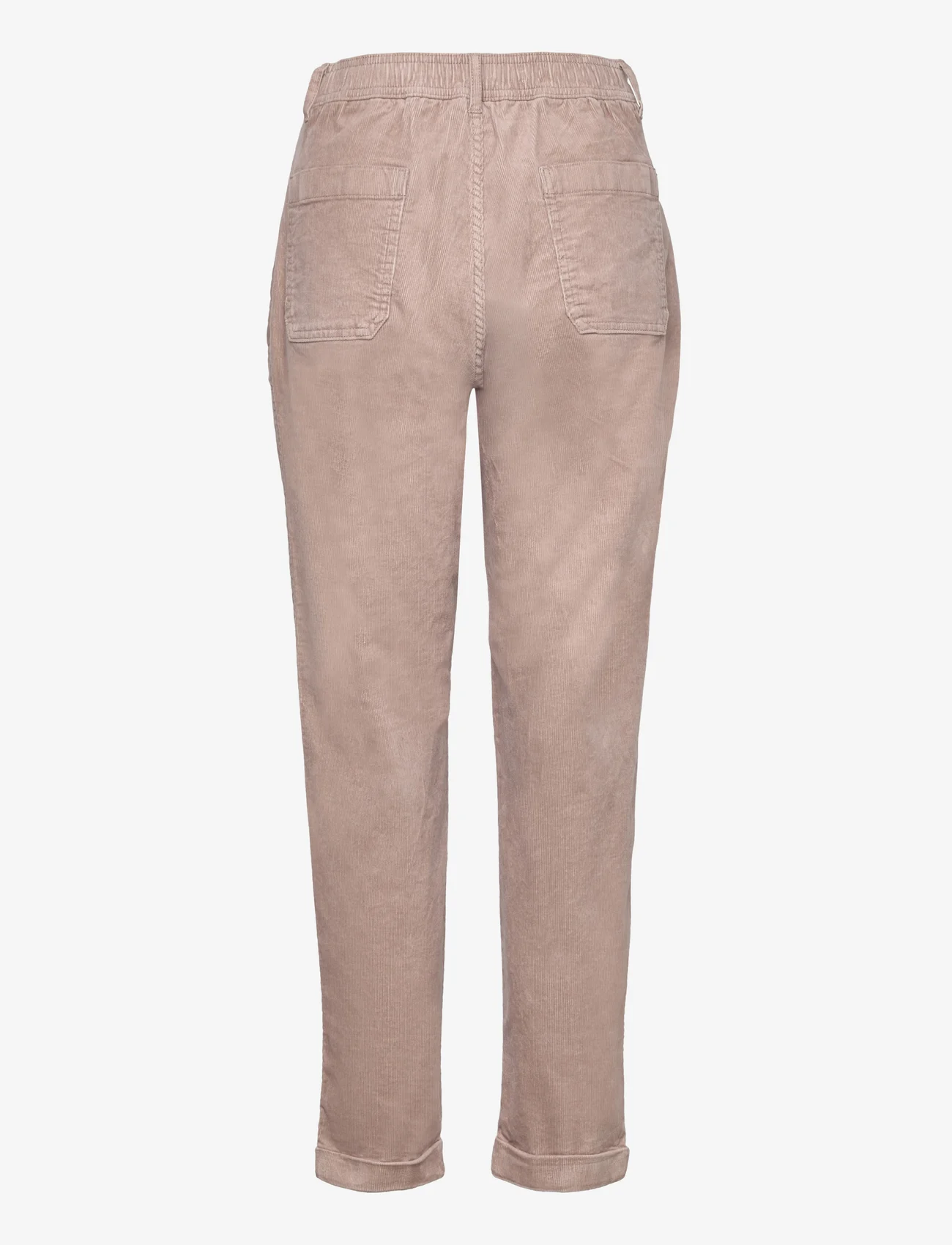 Esprit Casual - Pants woven - spodnie proste - light taupe - 1