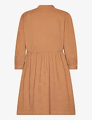 Esprit Casual - Women Dresses light woven mini - shirt dresses - caramel - 1