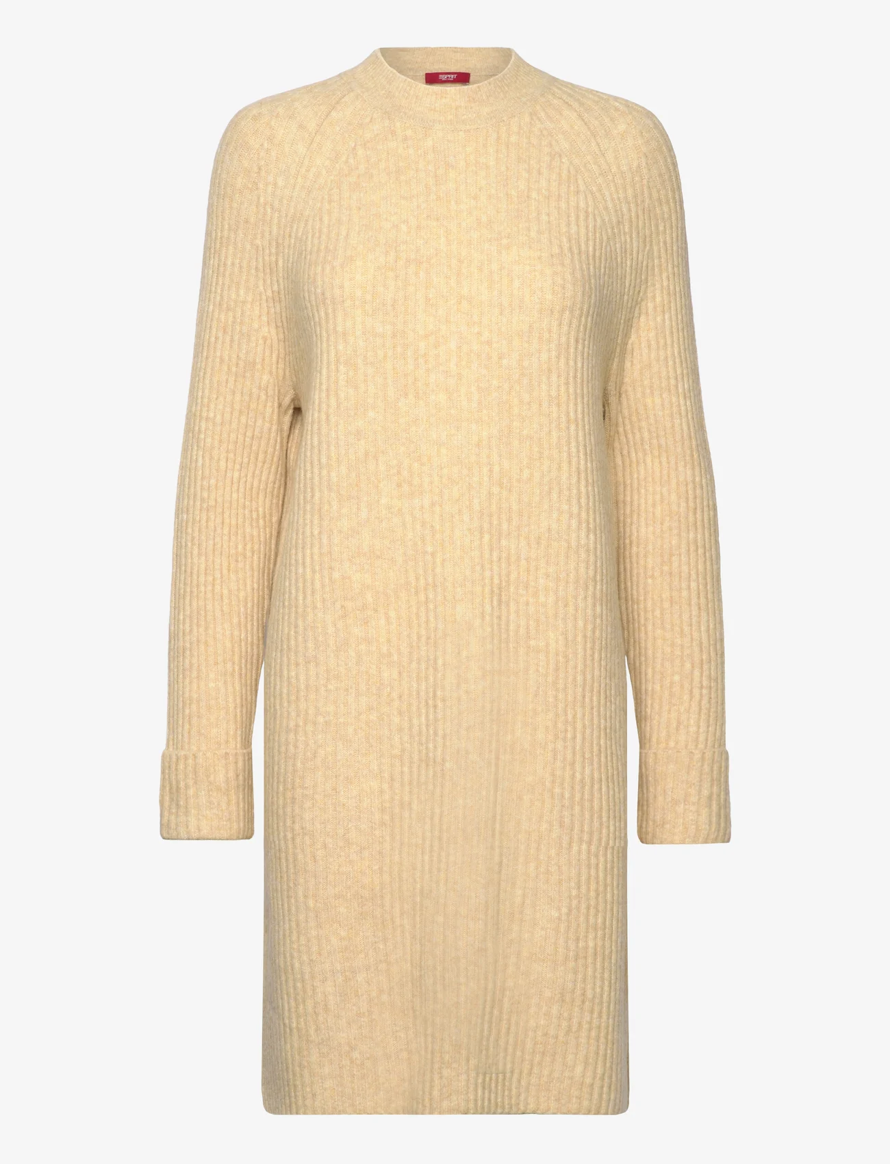 Esprit Casual - Dresses flat knitted - knitted dresses - light beige 2 - 0
