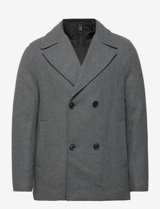 Men Coats woven regular, Esprit Casual