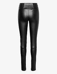 Esprit Casual - Pants woven - leather trousers - black - 1