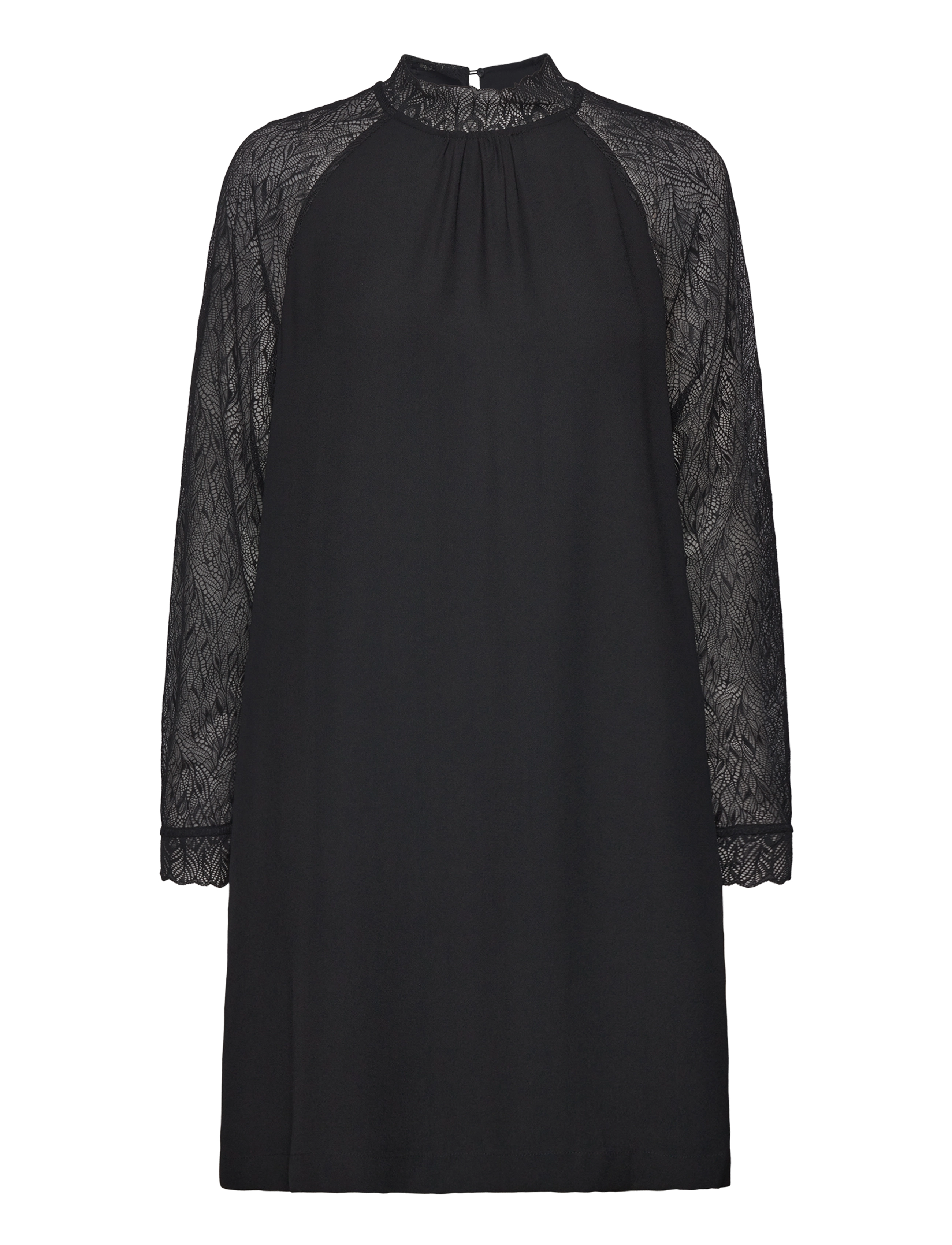 ESPRIT CASUAL Kleider Hell Woven Schwarz - 36 - Damen