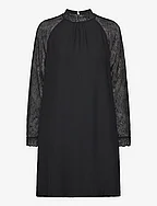 Dresses light woven - BLACK
