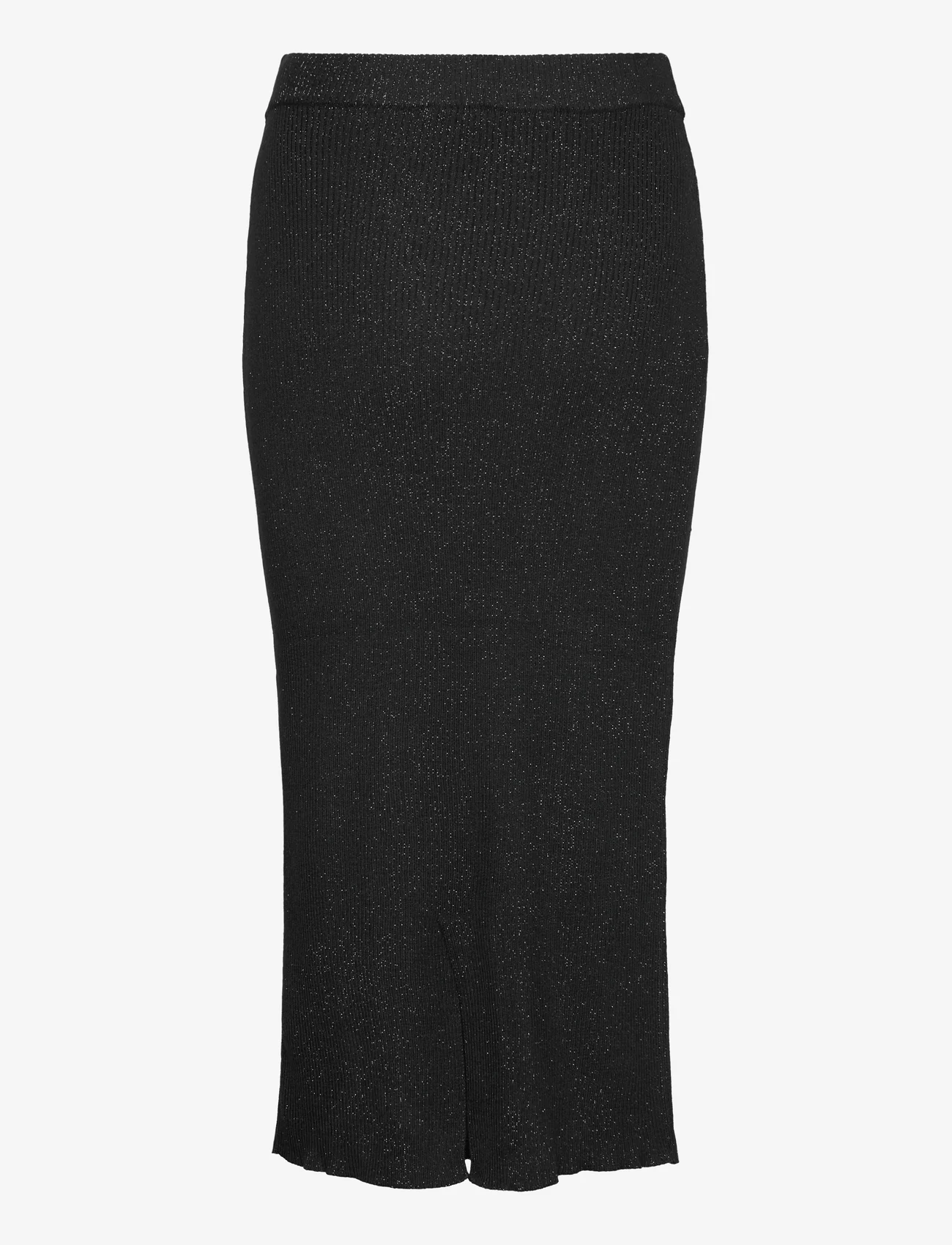 Esprit Casual - Sparkly midi skirt - black 3 - 1