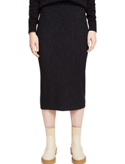 Esprit Casual - Sparkly midi skirt - black 3 - 2