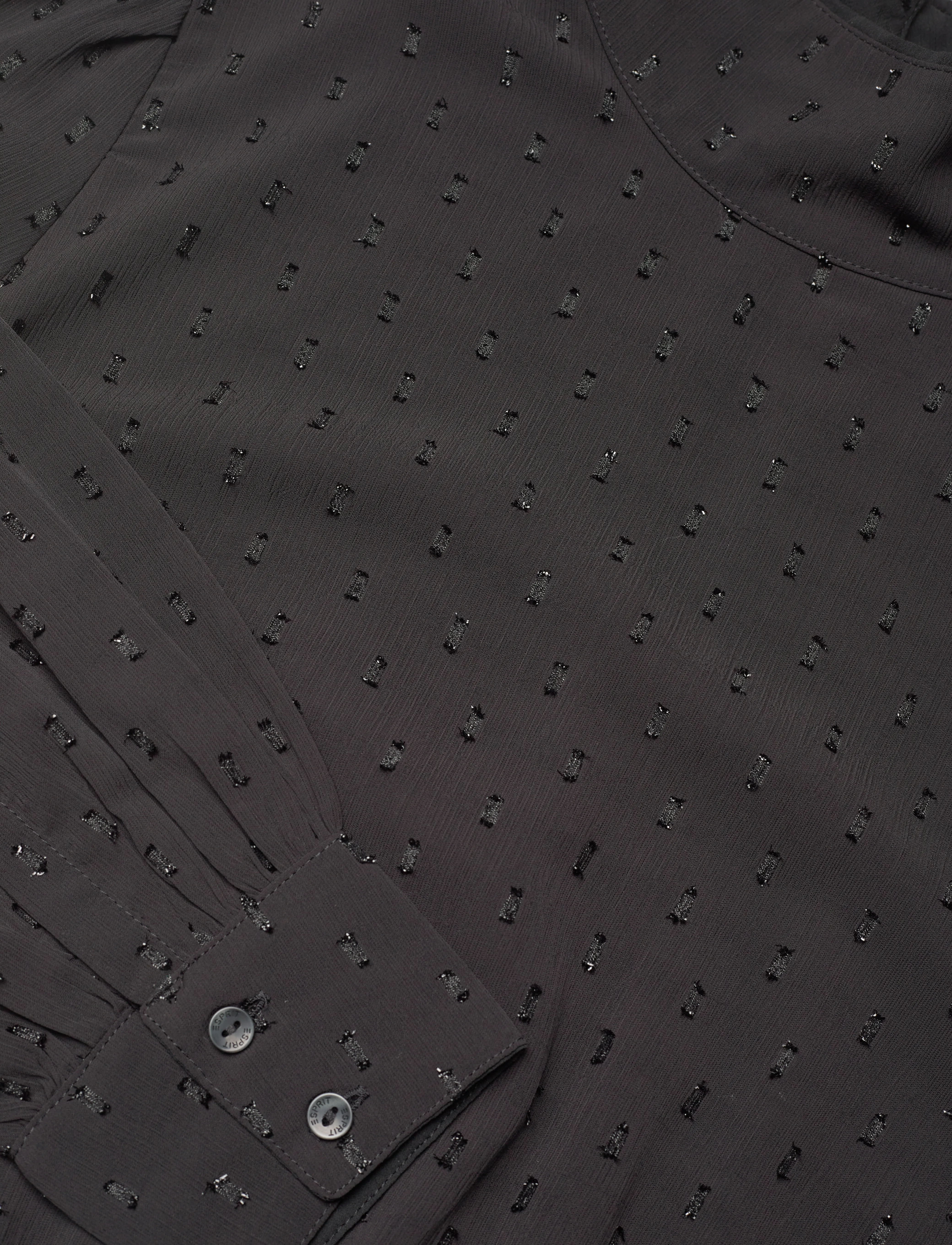 Esprit Casual - Dresses light woven - korte kjoler - black - 5