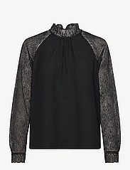 Esprit Casual - Blouses woven - langærmede bluser - black - 0