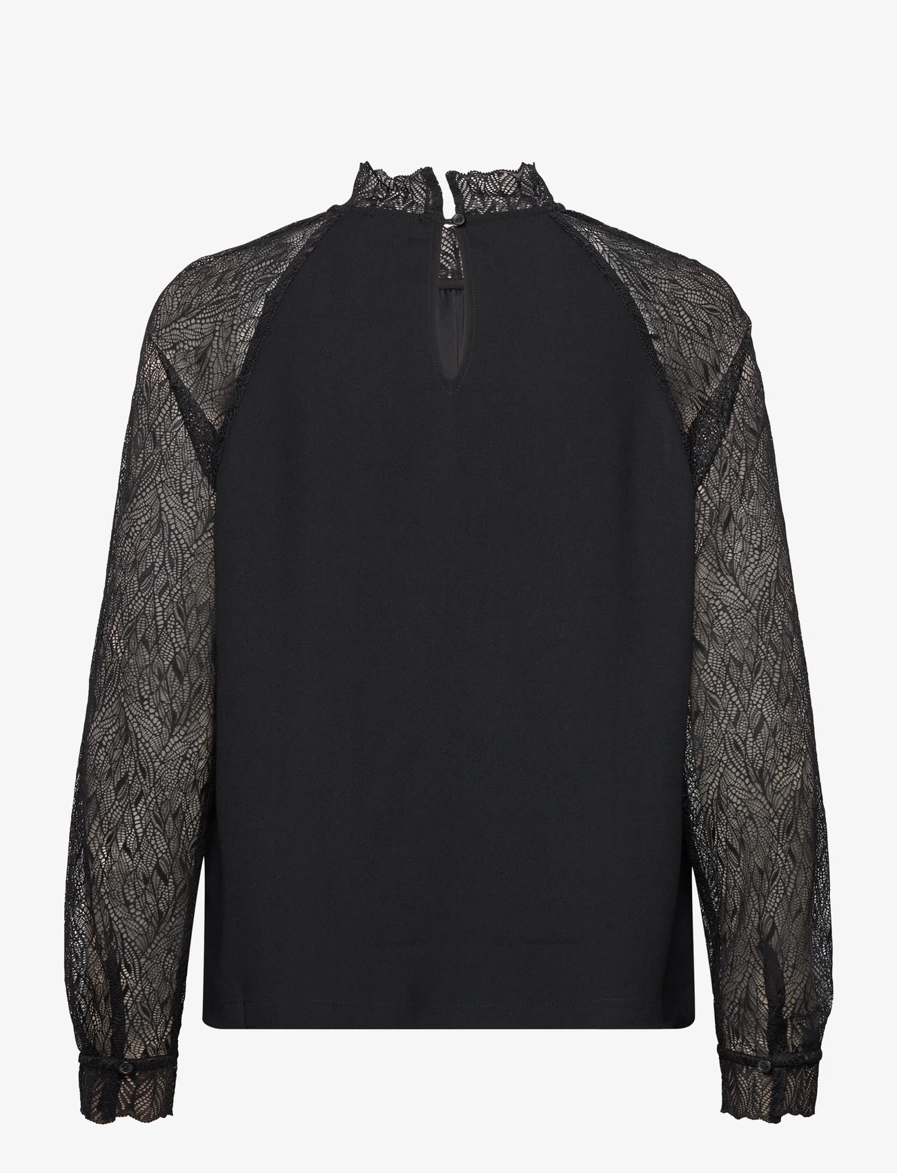 Esprit Casual - Blouses woven - langärmlige blusen - black - 1