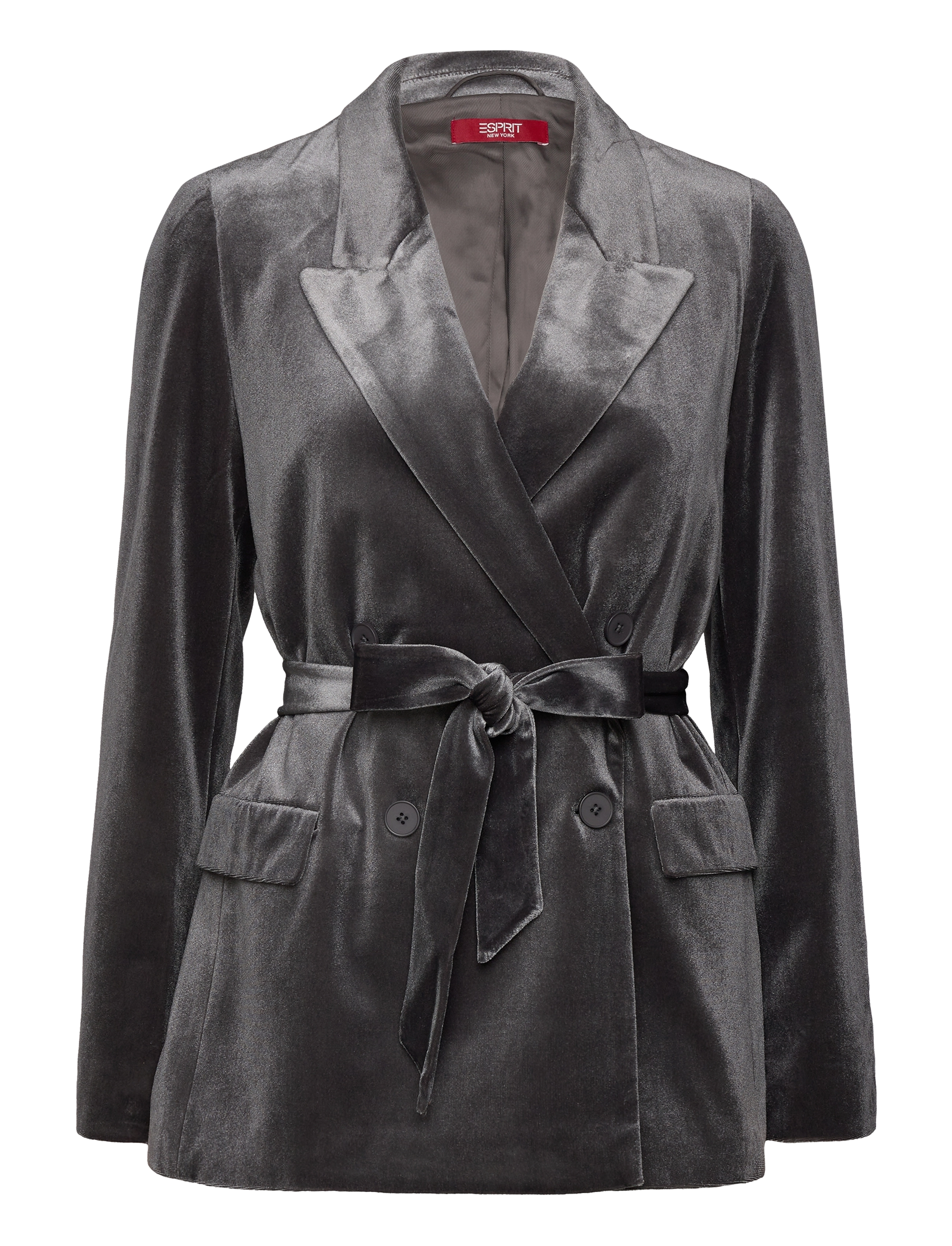 ESPRIT CASUAL Blazer Woven Grau - 44 - Damen