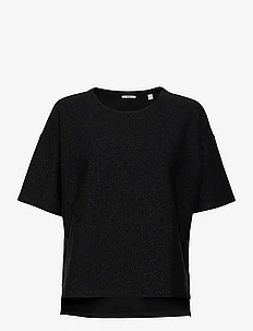 Oversized glitter effect t-shirt, Esprit Casual