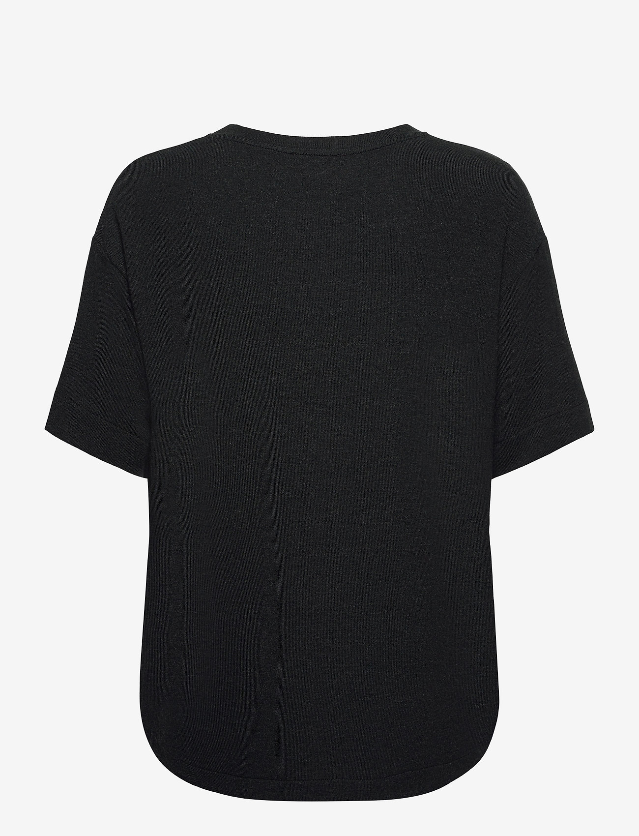 Esprit Casual - T-shirt with LENZING™ ECOVERO™ - t-shirts - black 4 - 1