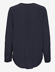 Esprit Casual - Blouse made of LENZING™ ECOVERO™ viscose - long-sleeved blouses - navy - 1