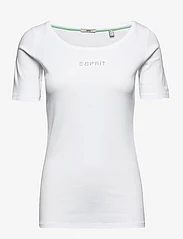 Esprit Casual - T-Shirts - lägsta priserna - white - 0