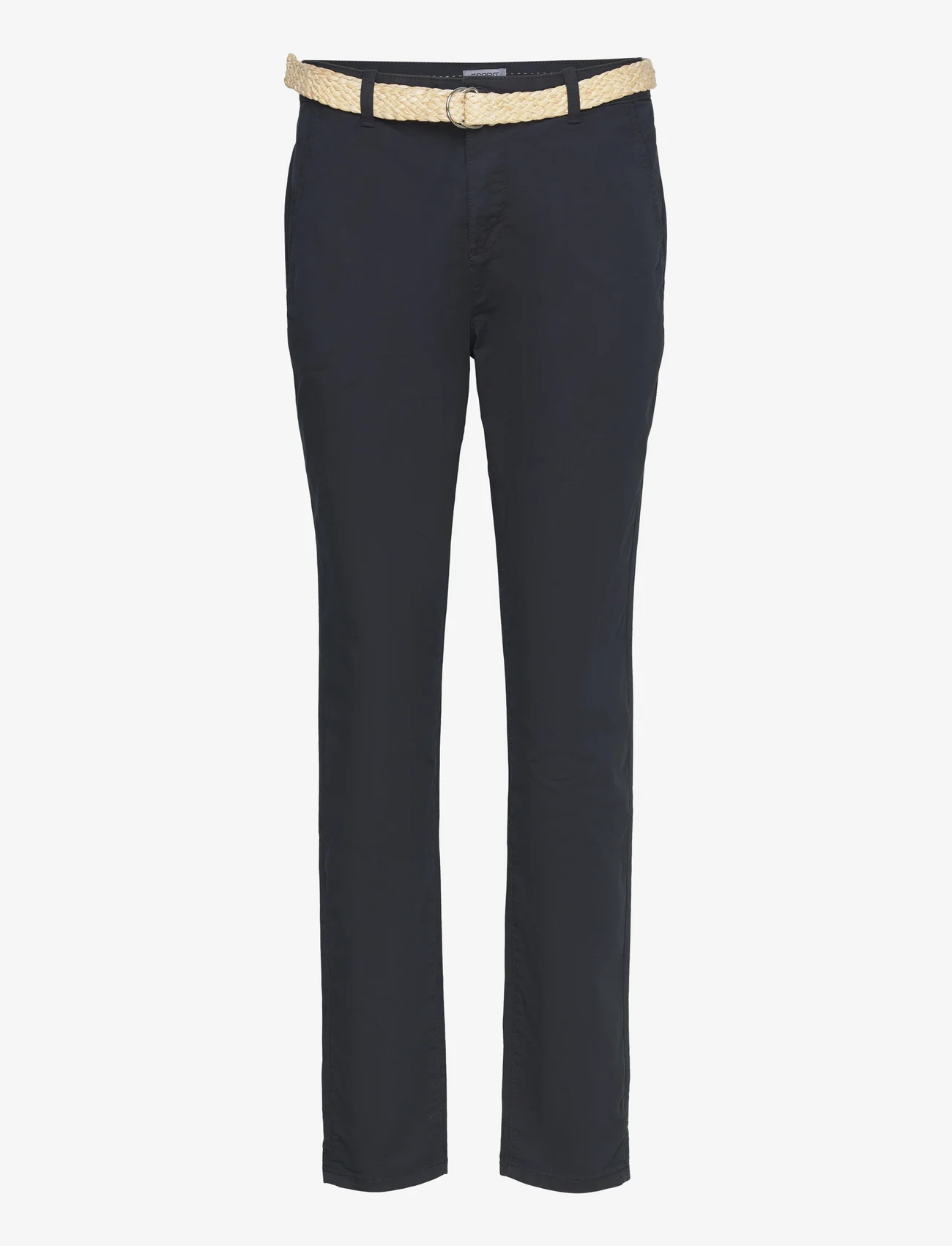 Esprit Casual - Cropped chinos - chinot - navy - 0