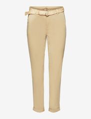 Esprit Casual - Cropped chinos - chinos - sand - 0