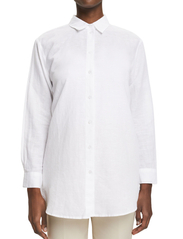 Esprit Casual - Blouses woven - linasest riidest särgid - white - 1