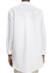 Esprit Casual - Blouses woven - hørskjorter - white - 2