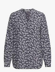 Patterned blouse, LENZING™ ECOVERO™, Esprit Casual