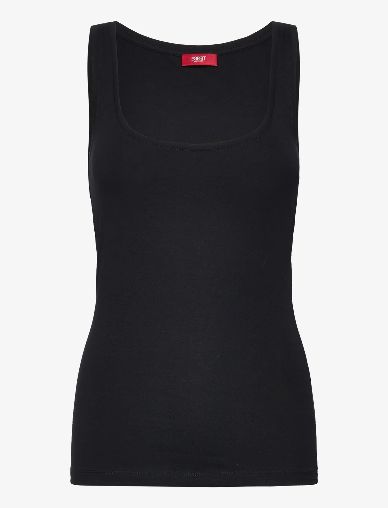Esprit Casual - T-Shirts - lägsta priserna - black - 0