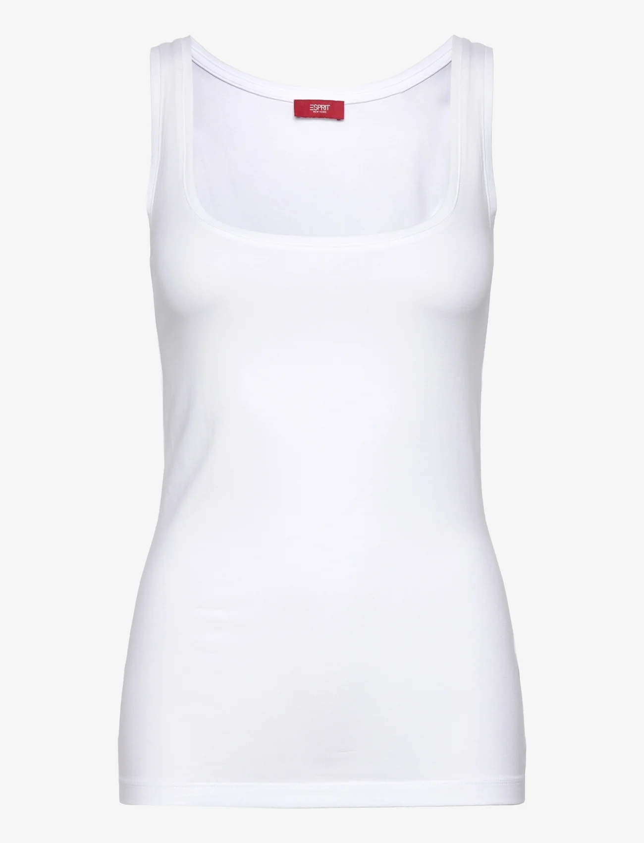Esprit Casual - T-Shirts - ermeløse topper - white - 1