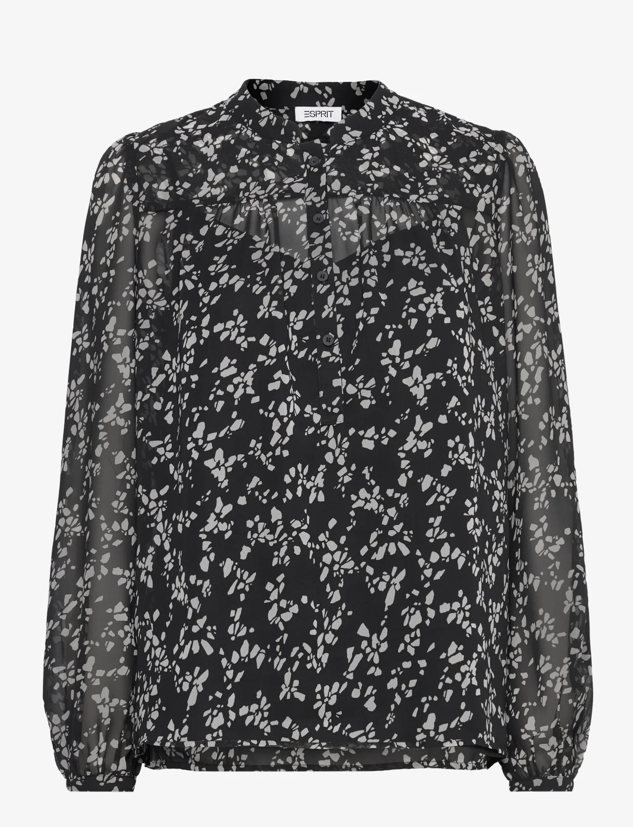 Esprit Casual - Blouses woven - long-sleeved blouses - black - 0