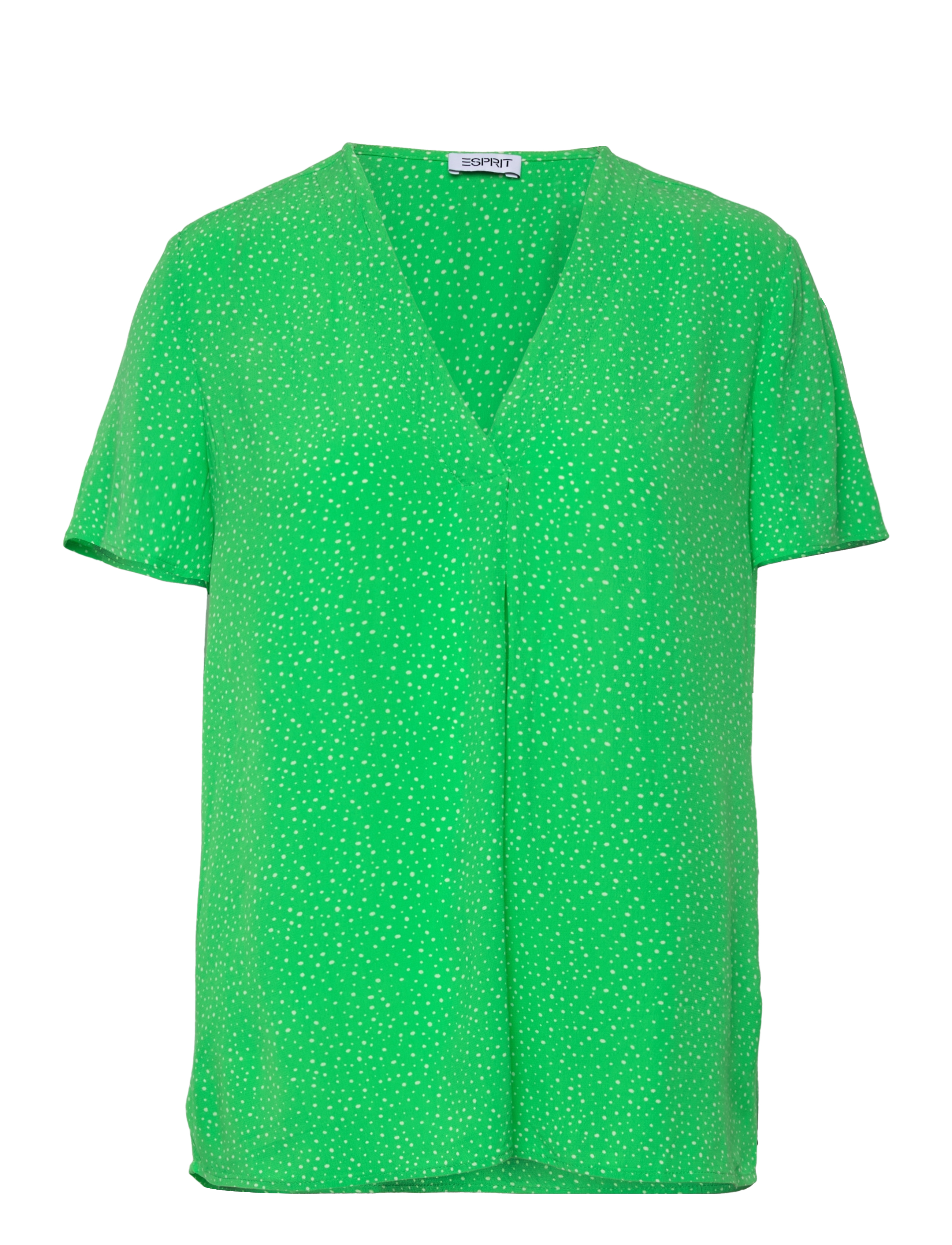 Esprit Casual Blouses Woven, XS, Green, Bluser > Kortærmede, Dame