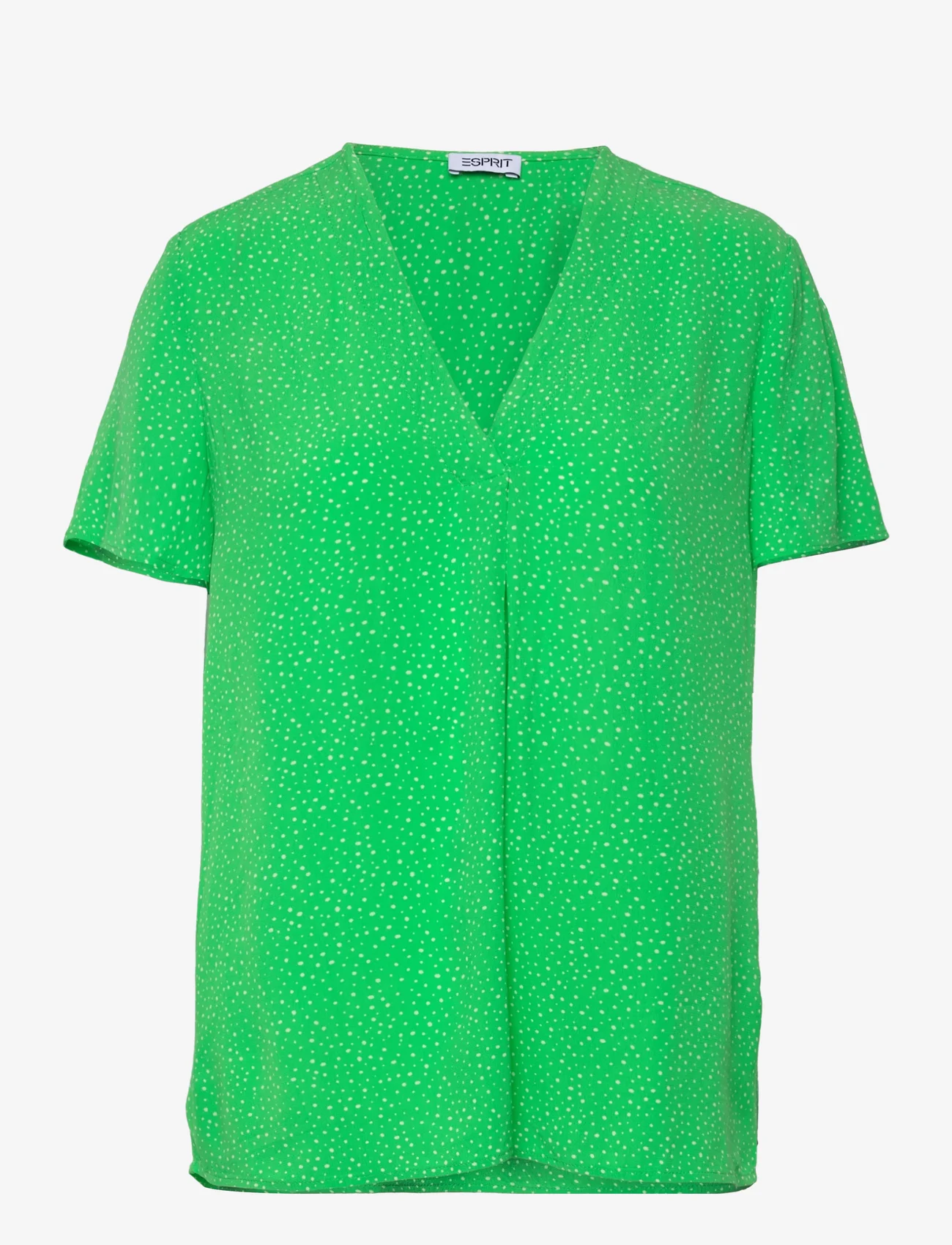 Esprit Casual - Blouses woven - bluzki krotkim rekawem - citrus green - 0