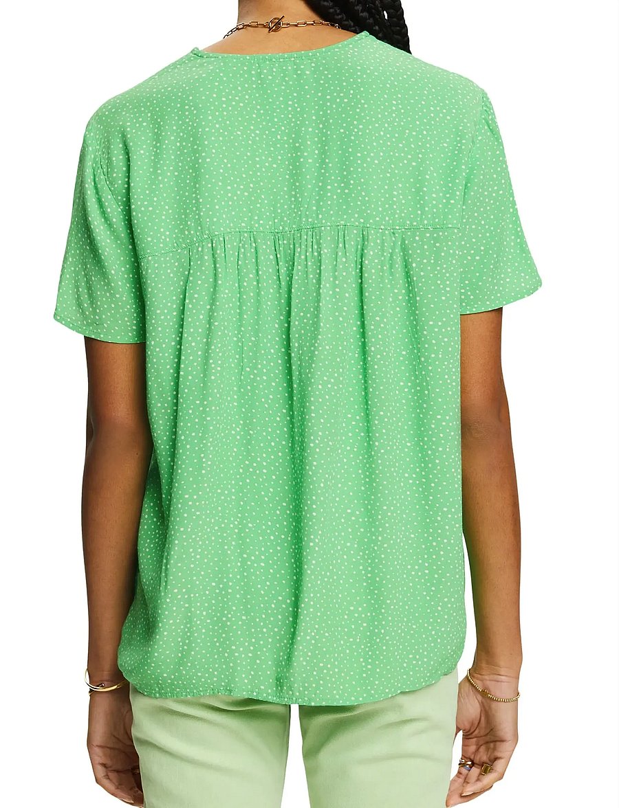 Esprit Casual - Blouses woven - short-sleeved blouses - citrus green - 3