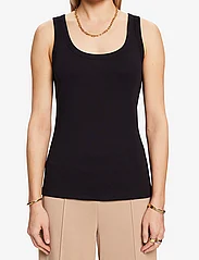 Esprit Casual - T-Shirts - sleeveless tops - black - 0