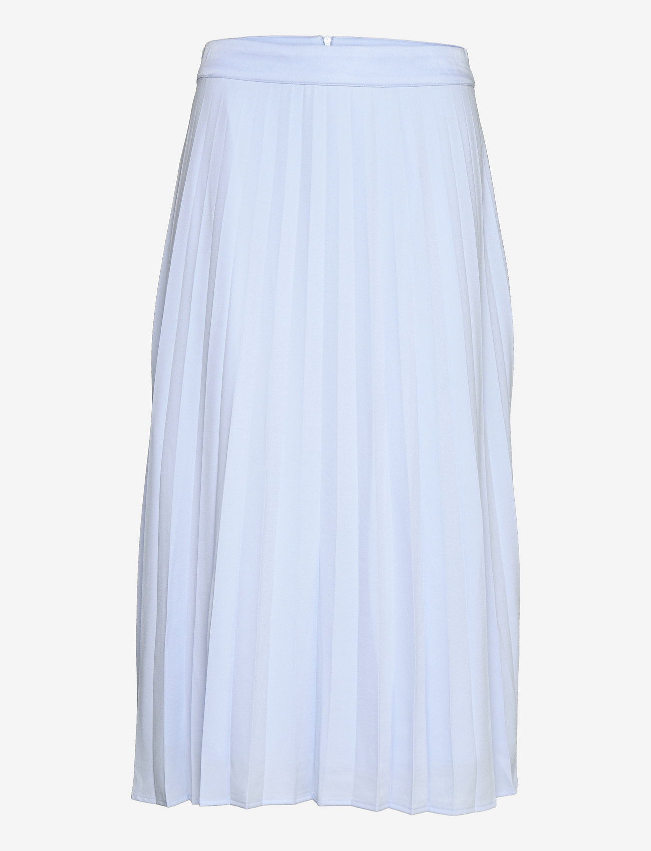Esprit Collection - Recycled: plissé skirt - midi nederdele - pastel blue - 0