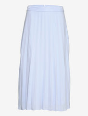 Esprit Collection - Recycled: plissé skirt - midi nederdele - pastel blue - 0