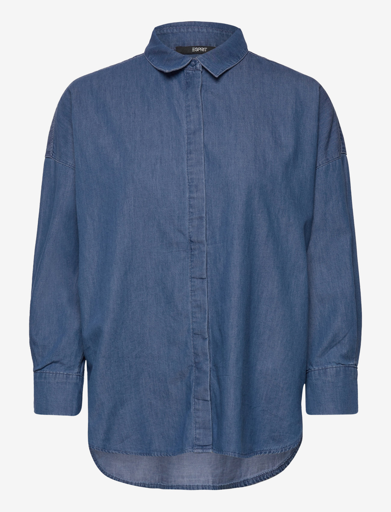 Blouse Longue Esprit - Taille 36 EU - Bleu - Style Décontracté - Coupe Trapèze - Occasion Très Bon état