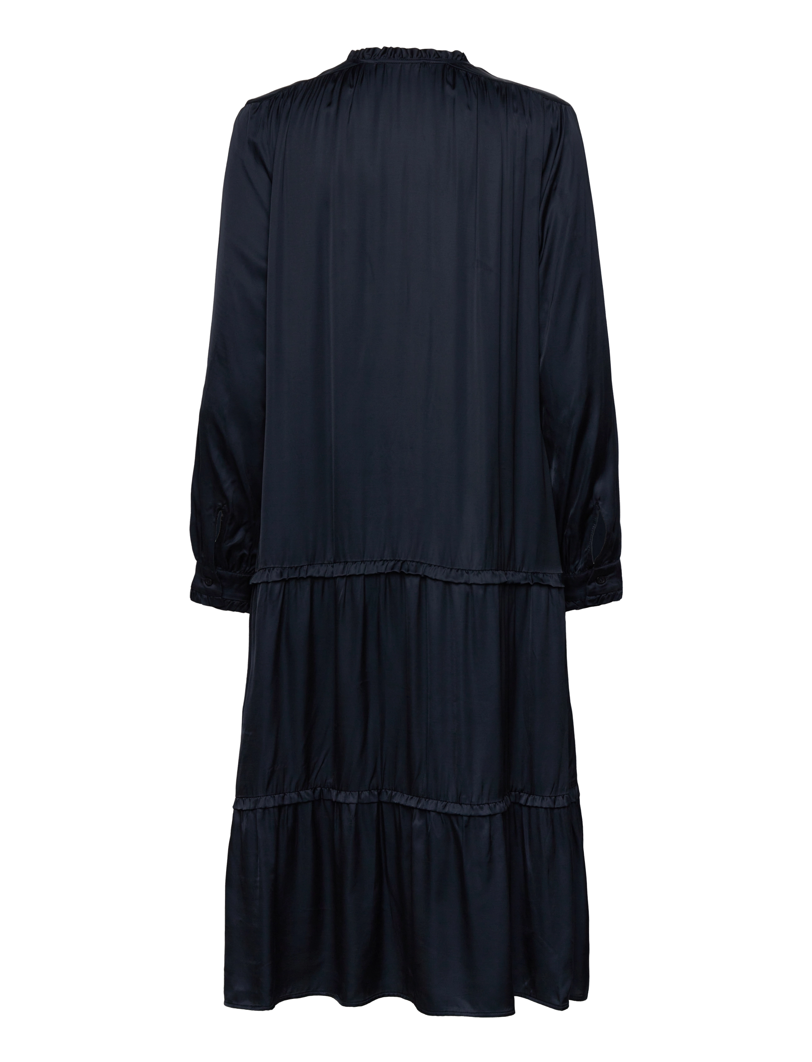Esprit Collection - Drape midi dress - midikleider - navy - 1