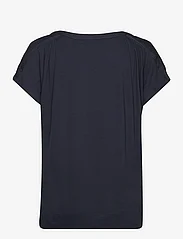 Esprit Collection - V-necked viscose blouse - laveste priser - navy - 1
