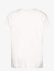 Esprit Collection - V-necked viscose blouse - t-shirts - off white - 1