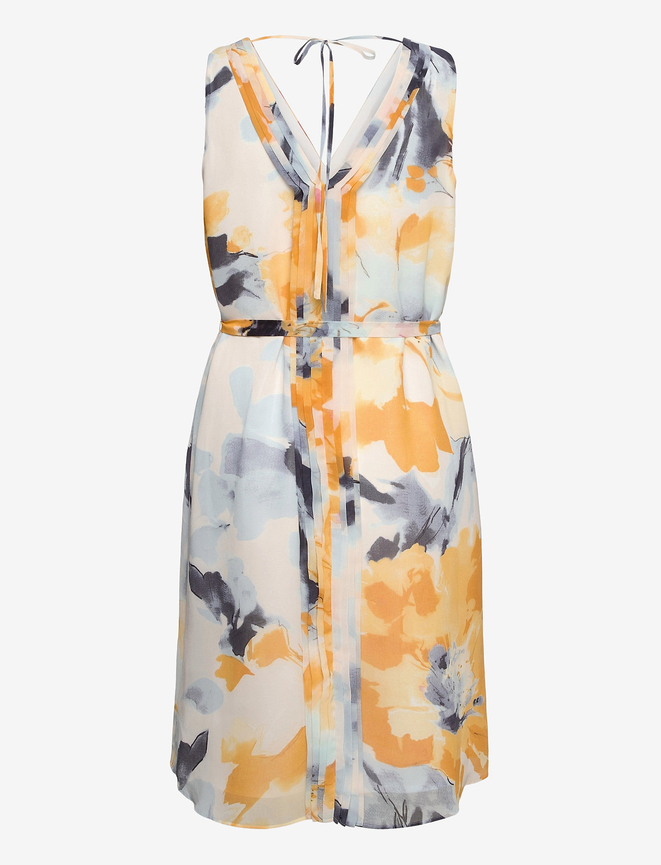 Esprit Collection - Chiffon dress with floral print - off white 4 - 1