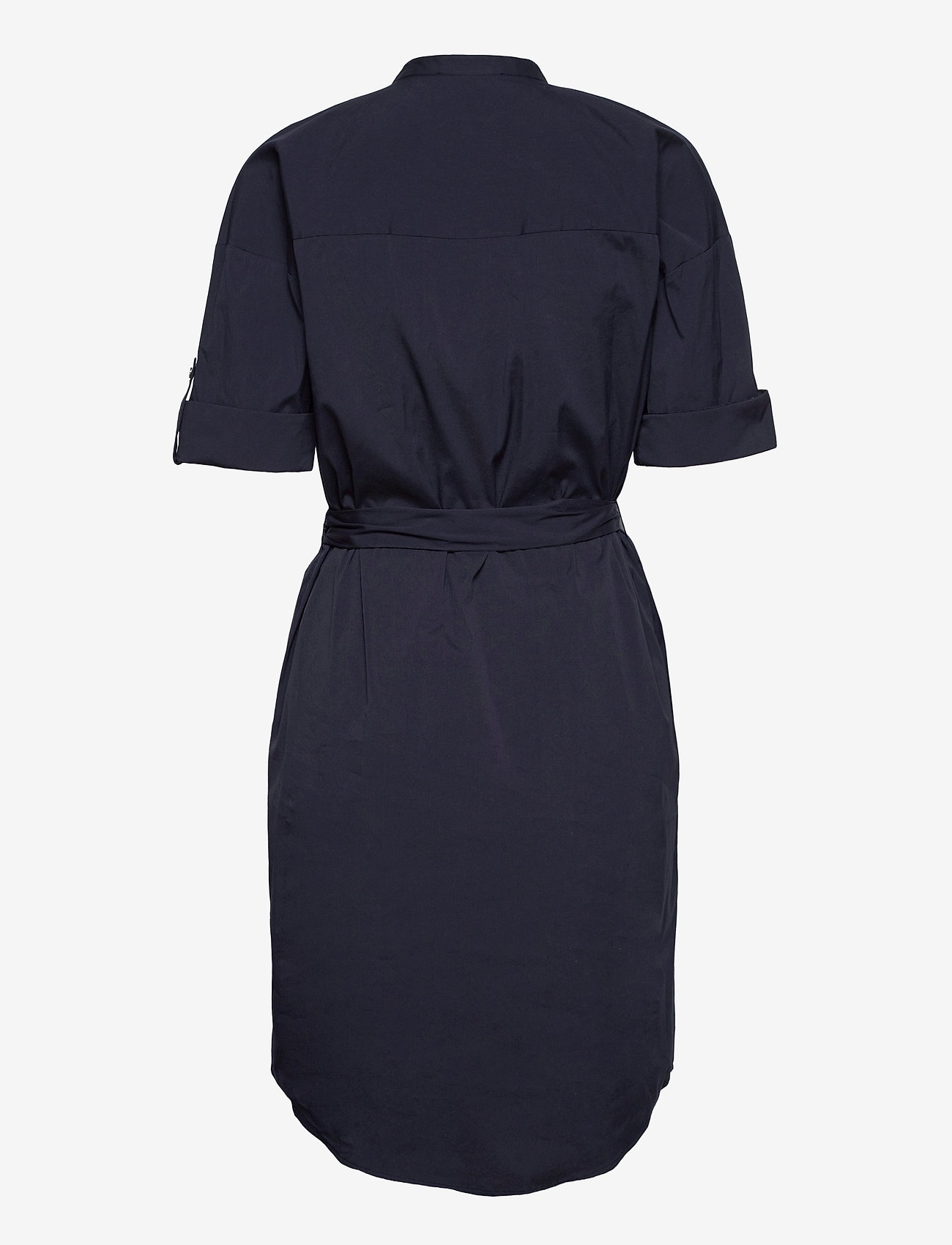 Esprit Collection - Shirt dress with a tie-around belt - navy - 1