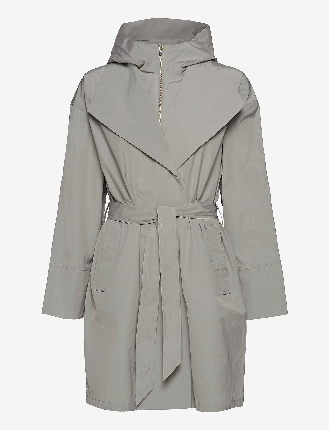 Esprit Collection - Lightweight coat with a hood - silver - 0